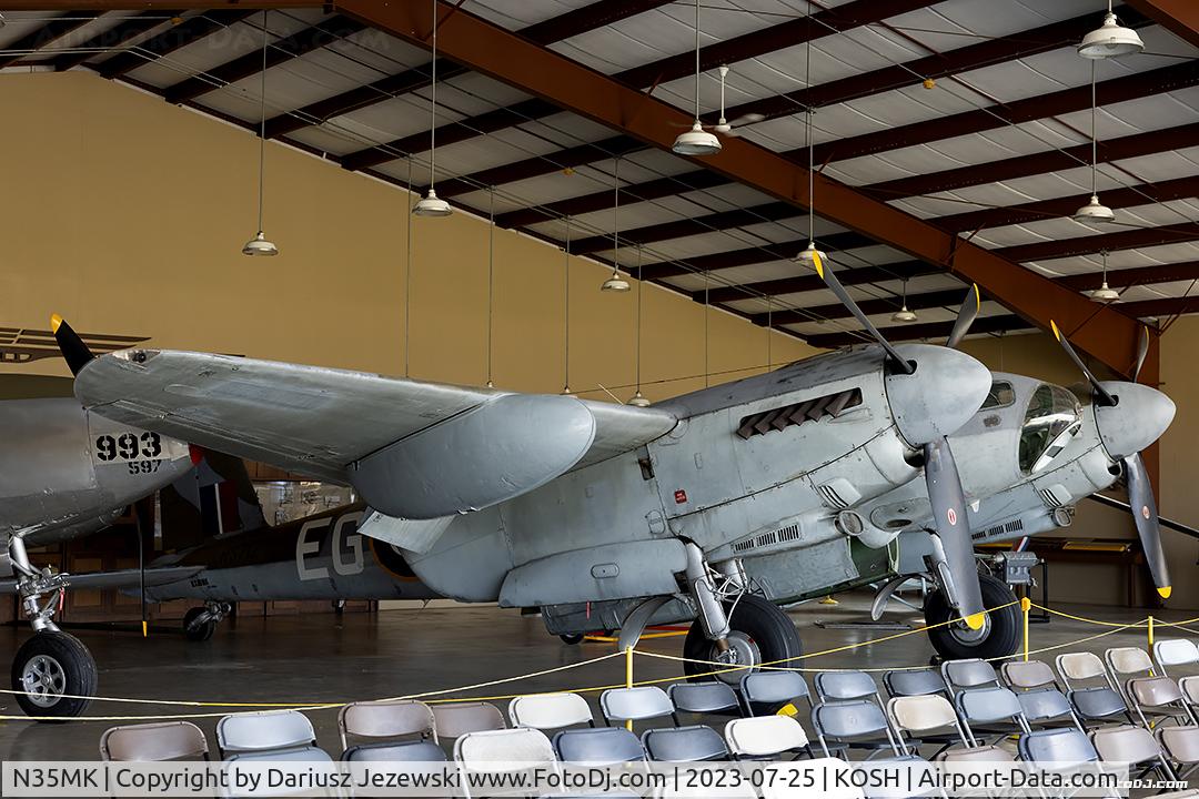 N35MK, 1946 De Havilland DH-98 Mosquito TT.35 C/N RS-712, De Havilland DH-98 Mosquito TT35  C/N RS-712, NX35MK - EAA Museum