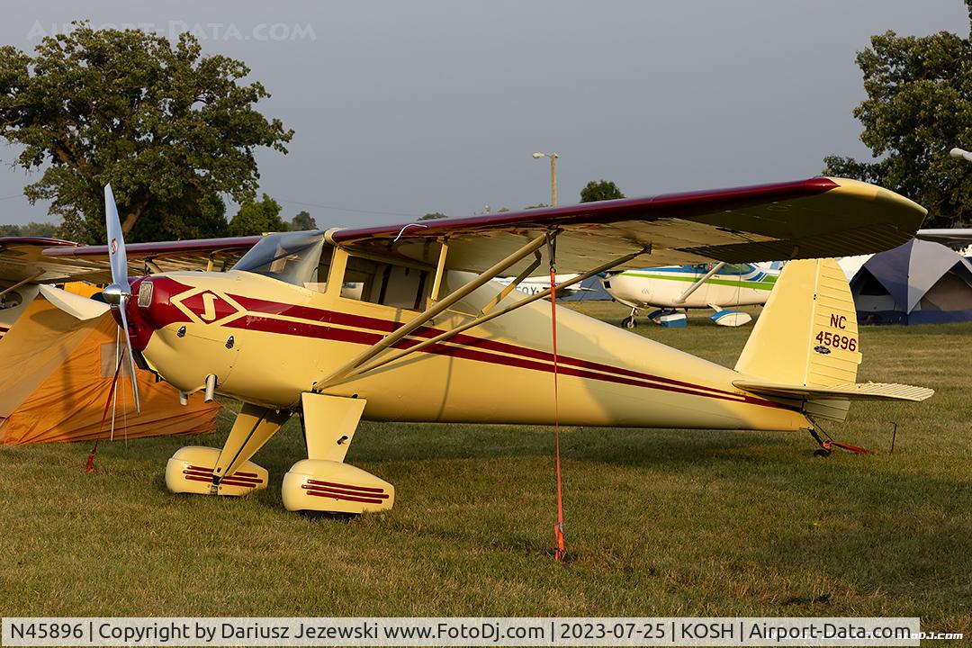 N45896, 1946 Luscombe 8A C/N 2423, Luscombe 8A Luscome Master  C/N 2423, NC45896
