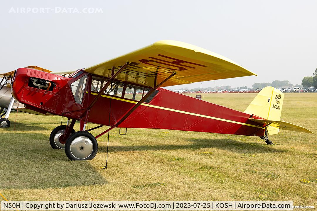 N50H, 1929 Curtiss-Wright Robin C/N 403, Curtiss-Wright Robin  C/N 403, NC50H - EAA Museum