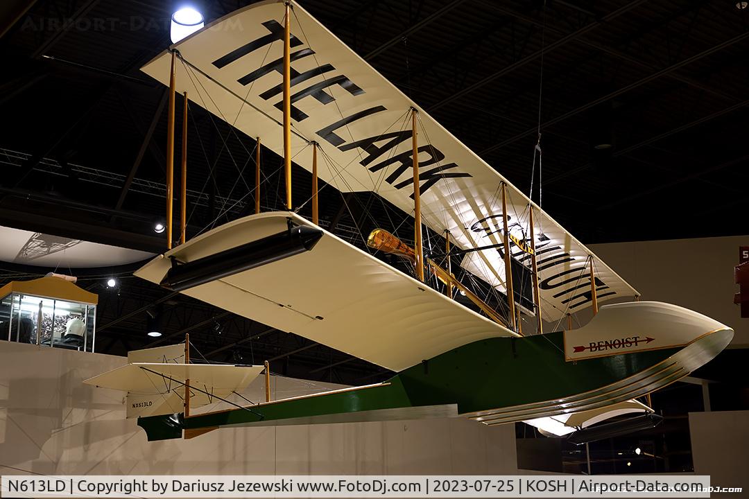 N613LD, 2013 Mark Marino Benoist Type XIV C/N 43, Benoist Type XIV  C/N 43, NX613LD - EAA Museum