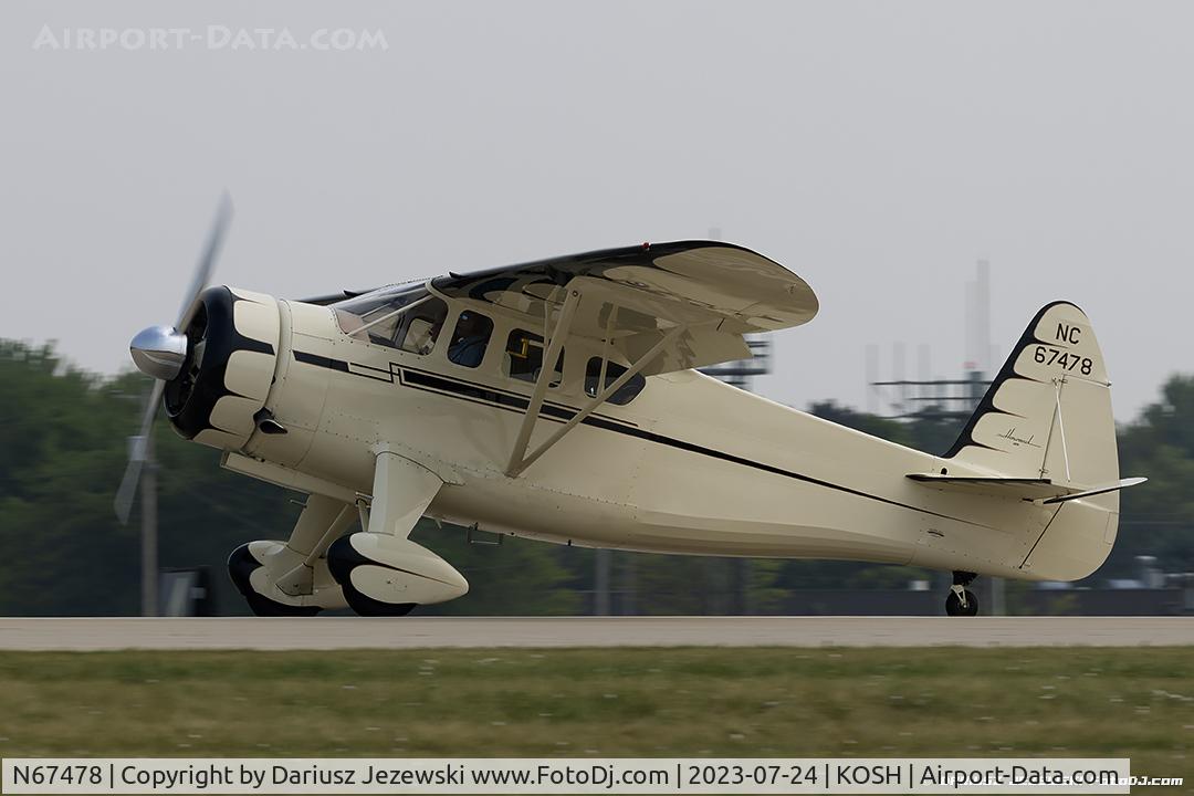 N67478, Howard Aircraft DGA-15P C/N 562, Howard Aircraft DGA-15P  C/N 562, NC67478
