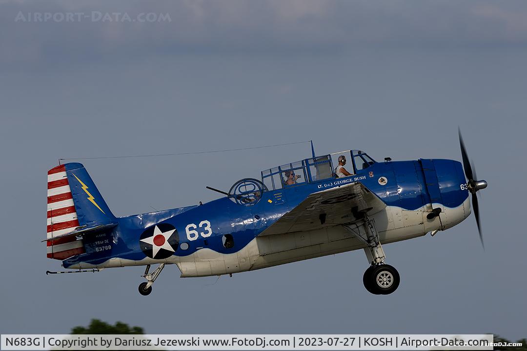 N683G, 1943 Grumman TBM-3E Avenger C/N 53768, Grumman TBM-3E Avenger  C/N 53768 - Tom Buck, NL683G