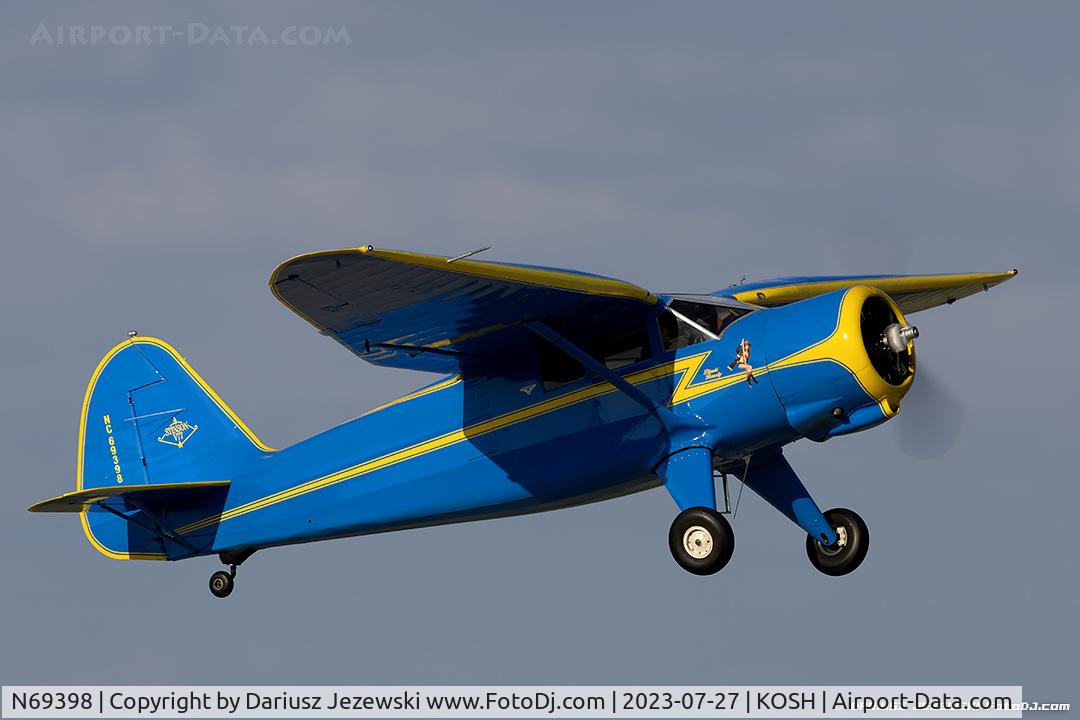 N69398, 1944 Stinson V77 Reliant C/N 77-293, Stinson V77 Reliant  C/N 77-293, NC69398