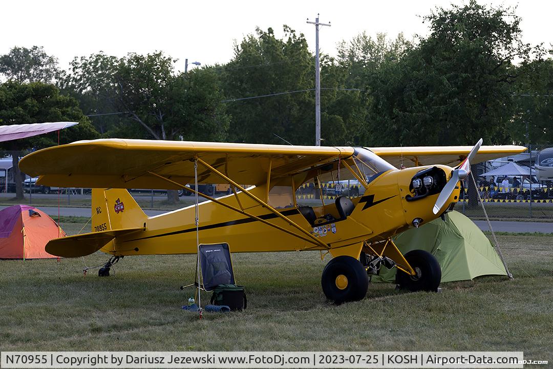 N70955, 1946 Piper J3C-65 Cub C/N 17980, Piper J3C-65 Cub  C/N 17980, NC70955