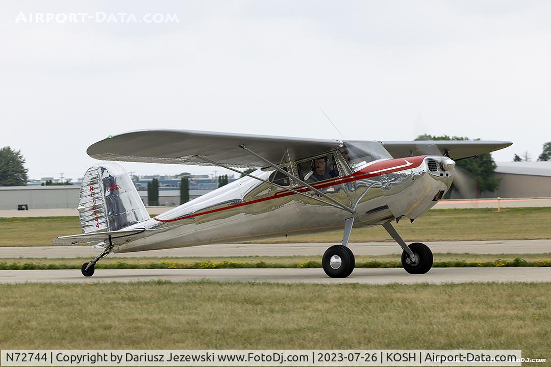 N72744, 1946 Cessna 140 C/N 9923, Cessna 140  C/N 9923, NC72744