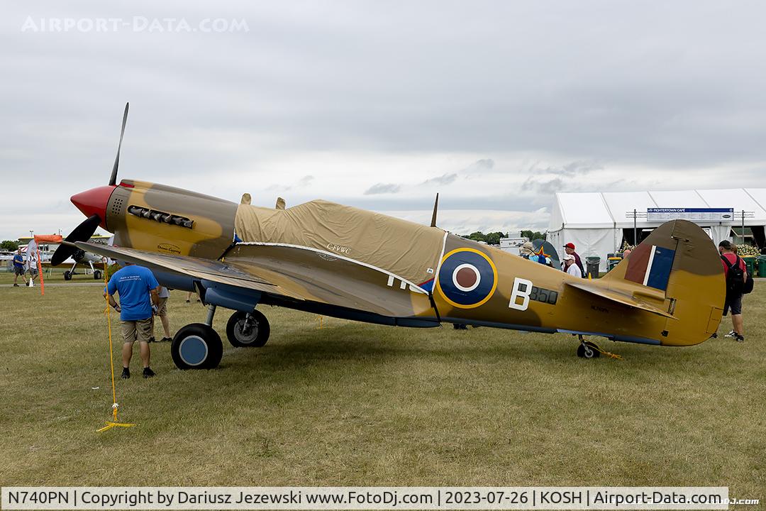 N740PN, 1943 Curtiss P-40N-1-CU C/N AC42-104827, Curtiss Wright P40N-1CU Warhawk  C/N 42-104827, NL740PN