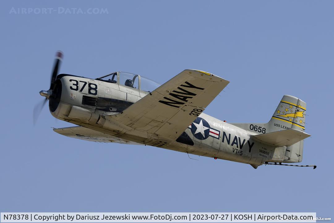 N78378, 1957 North American T-28C Trojan C/N 226-235 (140658), North American T-28C Trojan  C/N 140658, NX78378