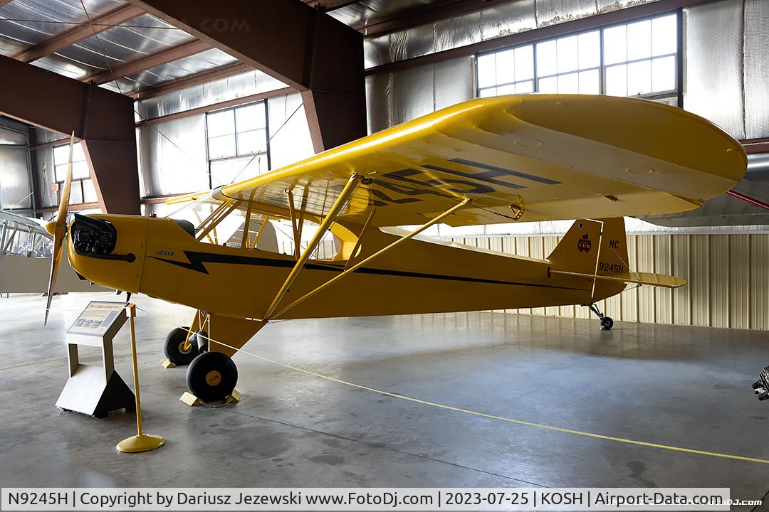 N9245H, 1944 Piper L-4H Grasshopper (J3C-65D) C/N 12113, Piper J3C-65 Cub  C/N 12113, NC9245H - EAA Museum