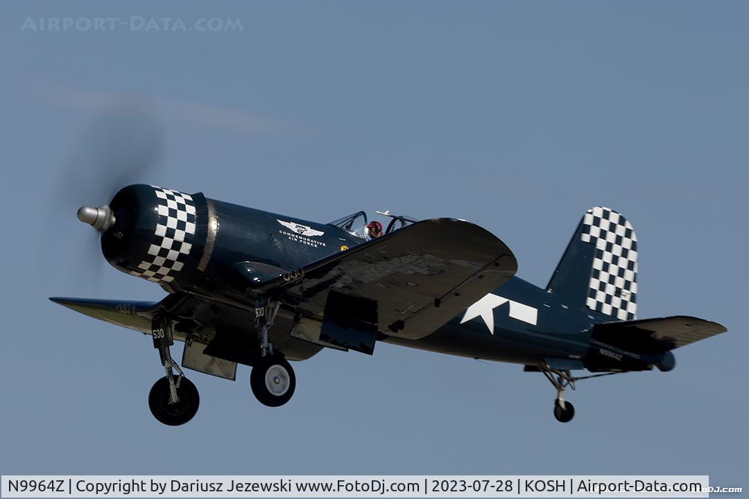 N9964Z, 1943 Goodyear FG-1D Corsair C/N 3729, Goodyear FG-1D Corsair  C/N 3729 (92468), NX9964Z