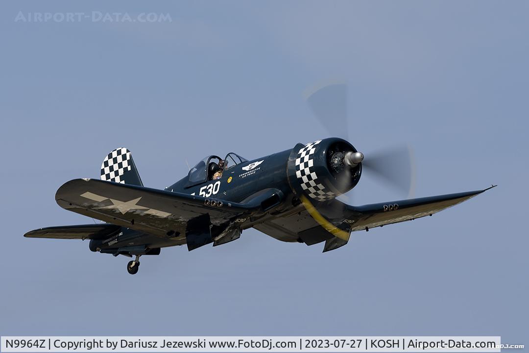 N9964Z, 1943 Goodyear FG-1D Corsair C/N 3729, Goodyear FG-1D Corsair  C/N 3729 (92468), NX9964Z