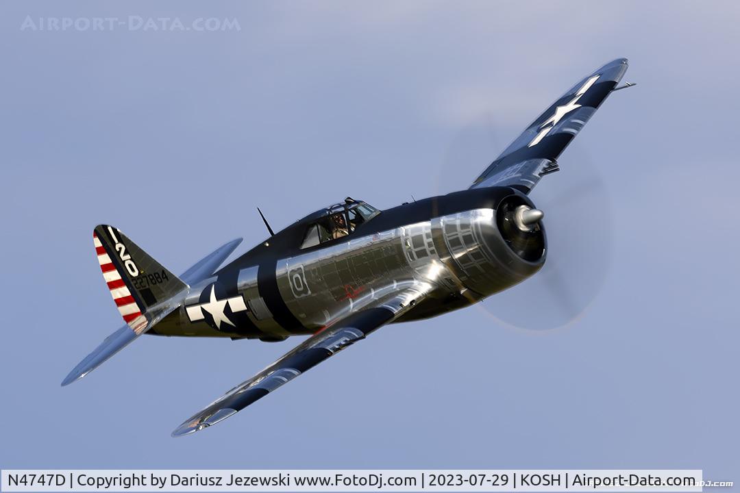 N4747D, 1942 Republic P-47D Thunderbolt C/N 2695-1771, Republic P-47D Thunderbolt 