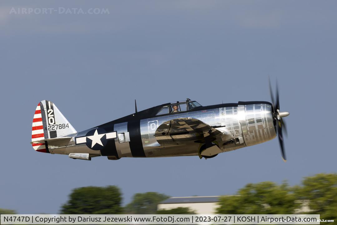 N4747D, 1942 Republic P-47D Thunderbolt C/N 2695-1771, Republic P-47D Thunderbolt 