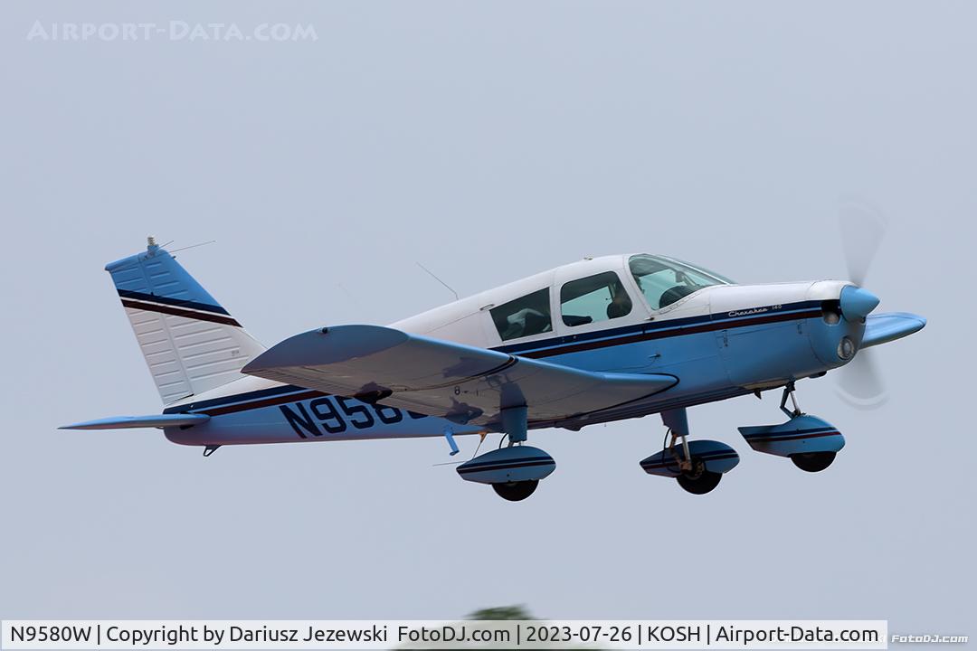 N9580W, 1967 Piper PA-28-140 C/N 28-23025, Piper PA-28-140 Cherokee Cruiser  C/N 28-23025, N9580W