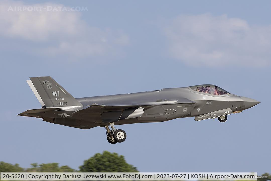20-5620, Lockheed-Martin F-35A Lightning II C/N AF-380, F-35A Lightning II 20-5620 WI from 176th FS 