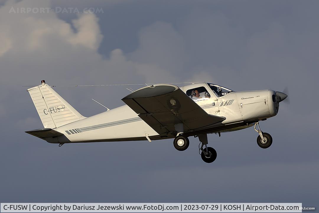 C-FUSW, 1966 Piper PA-28-140 Cherokee C/N 28-22338, Piper PA-28-140 Cherokee Cruiser  C/N 28-22338, C-FUSW