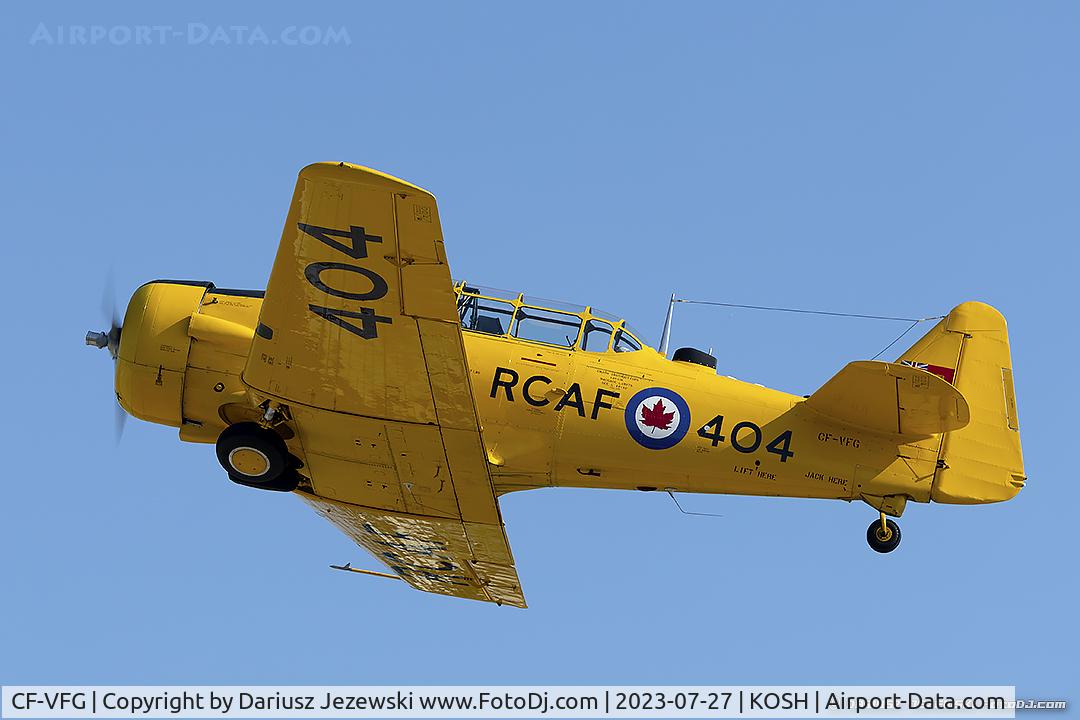 CF-VFG, 1952 Canadian Car & Foundry T-6 Harvard Mk.4 C/N CCF4-195, Canadian Car & Foundry Harvard Mk.IV  C/N CCF4-195, CF-VFG