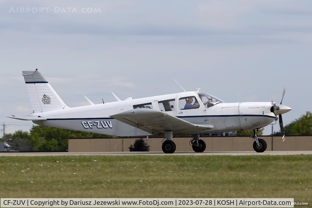 CF-ZUV, 1967 Piper PA-32-300 Cherokee Six C/N 32-40193, Piper PA-32-300 Cherokee Six  C/N 32-40193, CF-ZUV