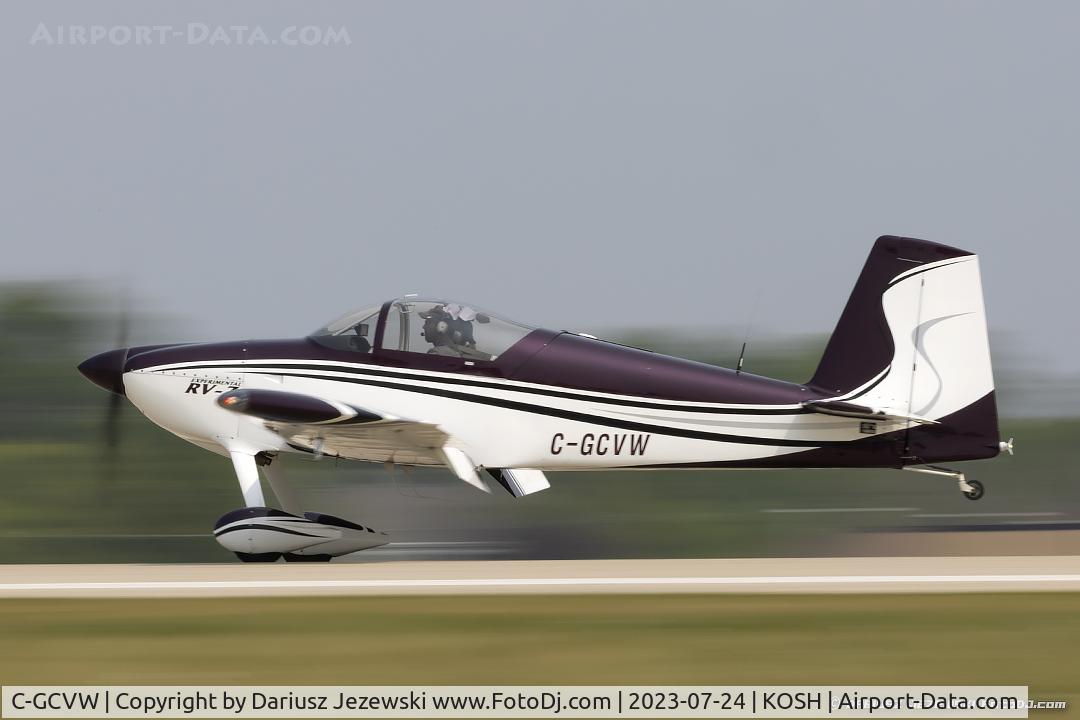 C-GCVW, 2006 Vans RV-7 C/N 71466, Vans RV-7  C/N 71466, C-GCVW