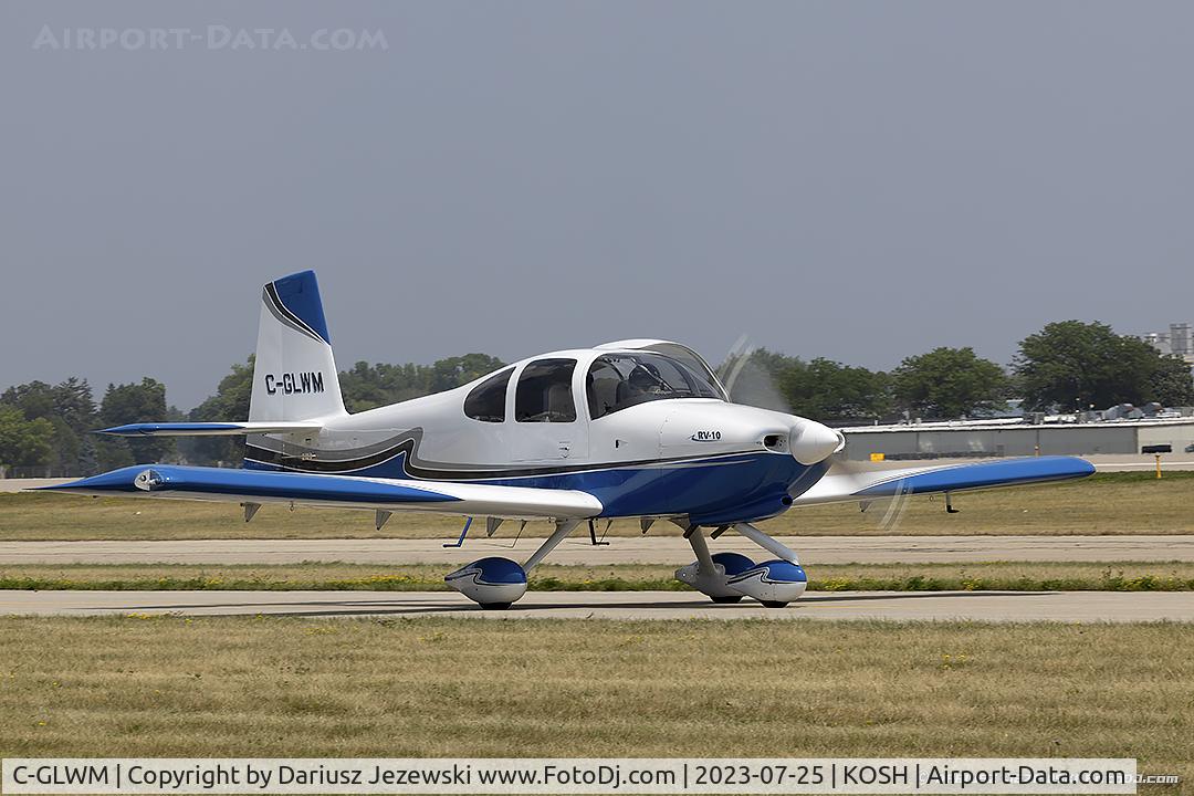 C-GLWM, 2011 Vans RV-10 C/N 40219, Vans RV-10  C/N 40219, C-GLWM