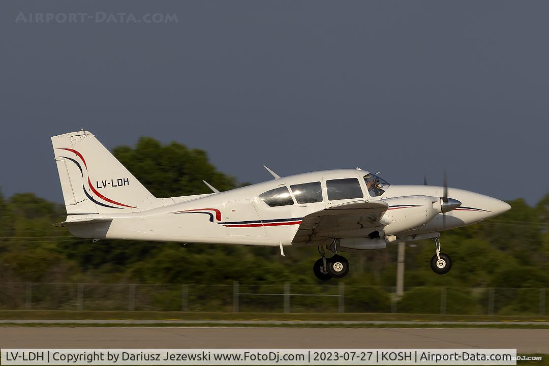 LV-LDH, 1973 Piper PA-23-250 C/N 27-7304978, Piper PA-23-250 Apache  C/N 27-7304978, LV-LDH