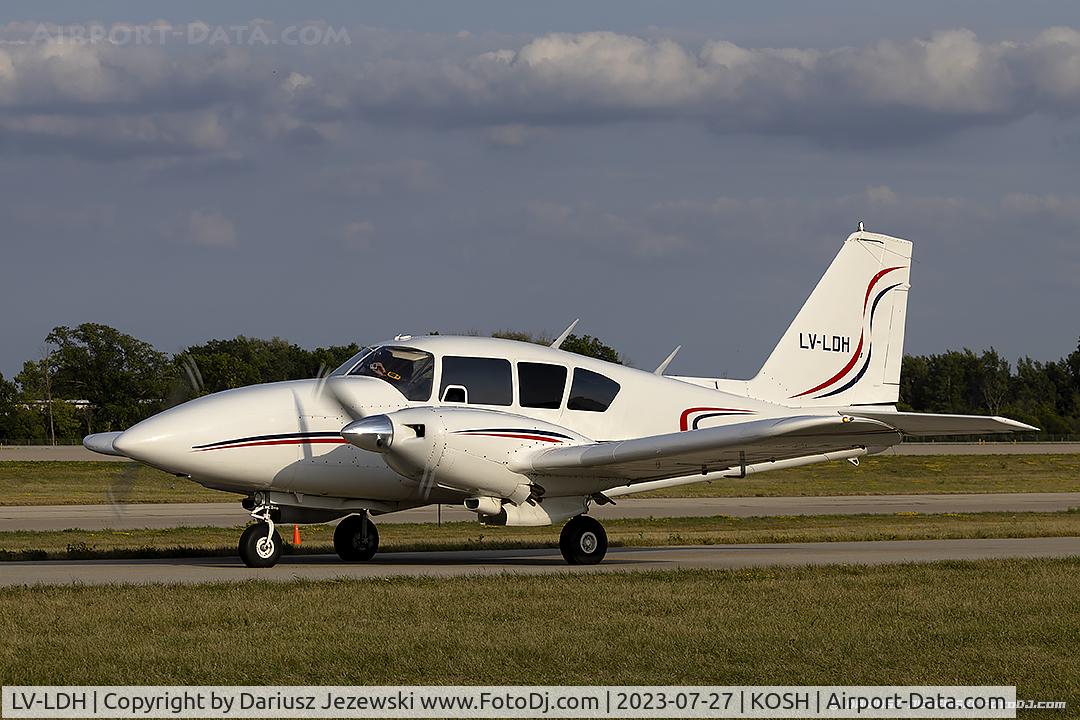 LV-LDH, 1973 Piper PA-23-250 C/N 27-7304978, Piper PA-23-250 Apache  C/N 27-7304978, LV-LDH