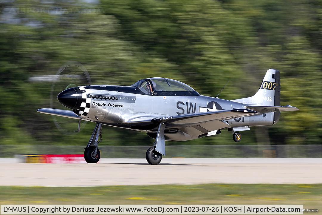 LY-MUS, Scalewings SW-51 C/N SW51-007, ScaleWings SW-51 Mustang  C/N SW51-007, LY-MUS