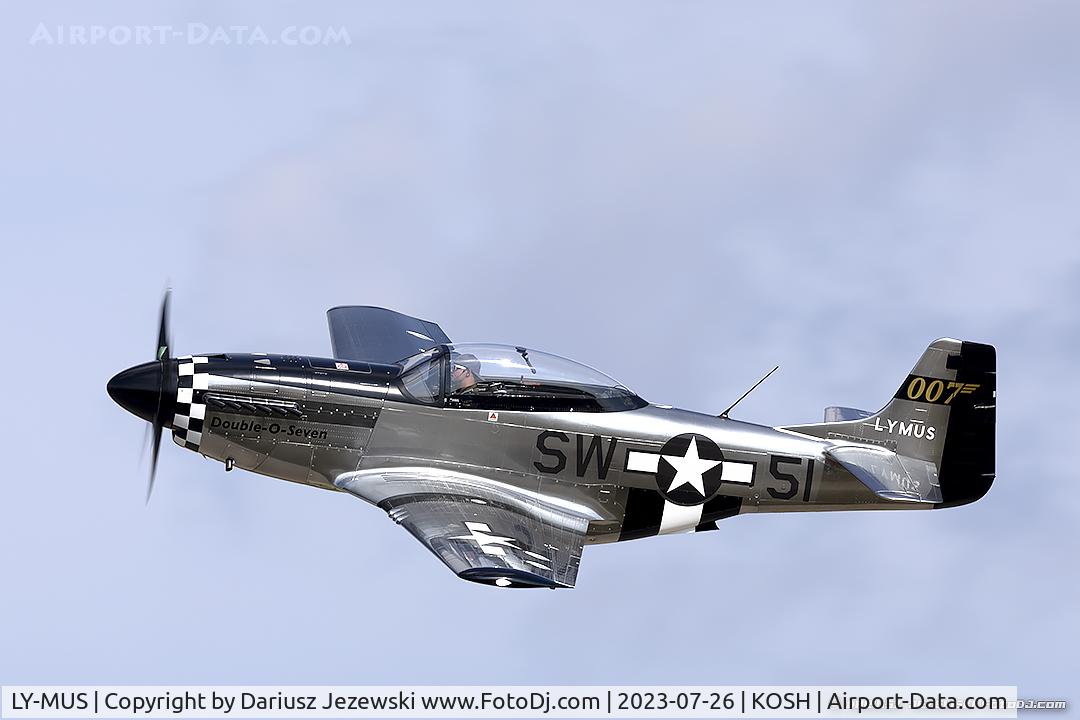 LY-MUS, Scalewings SW-51 C/N SW51-007, ScaleWings SW-51 Mustang  C/N SW51-007, LY-MUS