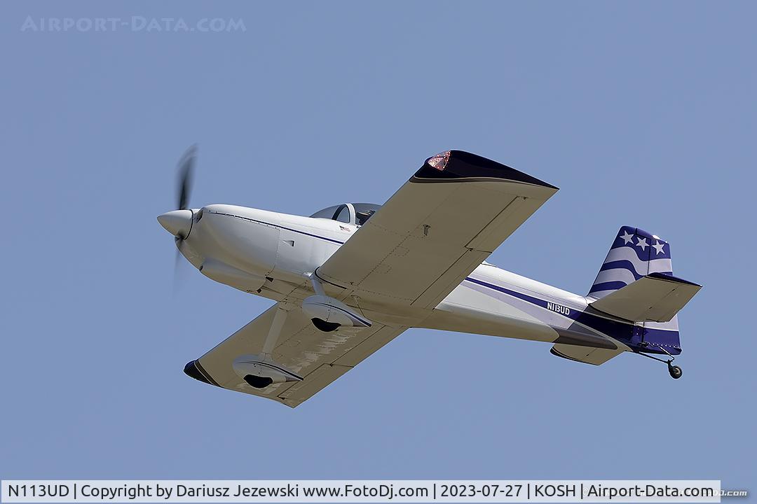 N113UD, 2002 Vans RV-8 C/N 80459, Vans RV-8  C/N 80459, N113UD