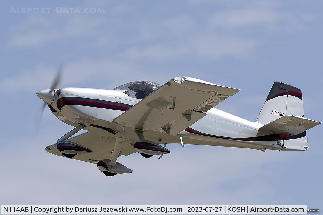 N114AB, 2018 Vans RV-14A C/N 140102, Vans RV-14A  C/N 140102, N114AB