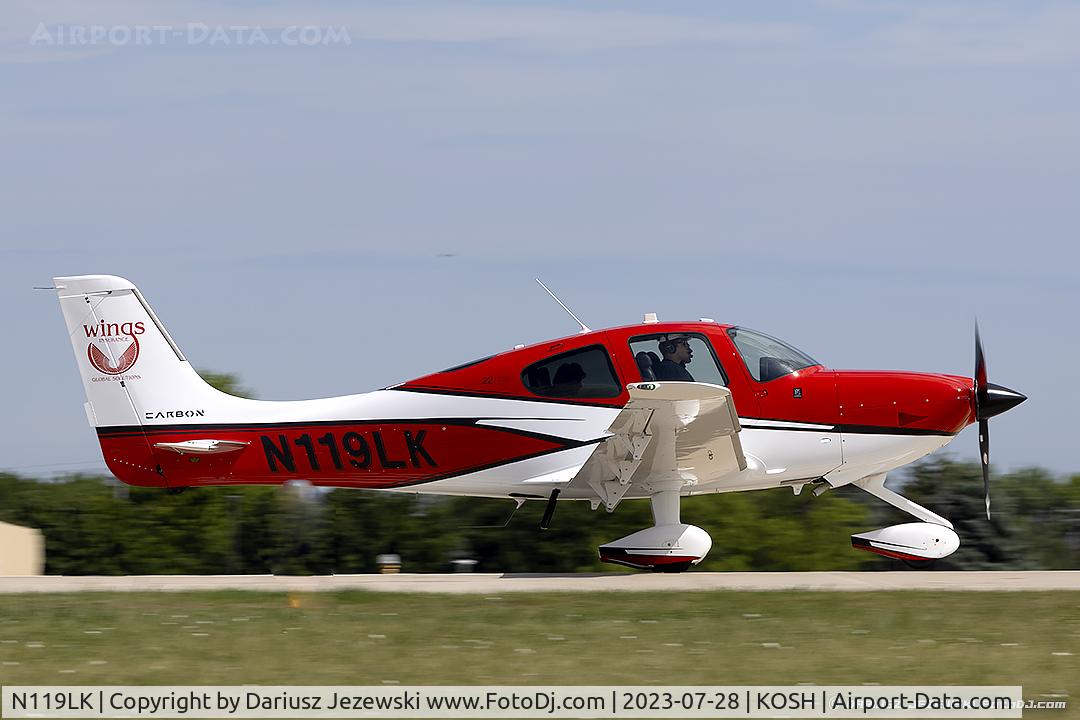 N119LK, 2016 Cirrus SR22 Carbon C/N 4366, Cirrus SR22  C/N 4366, N119LK