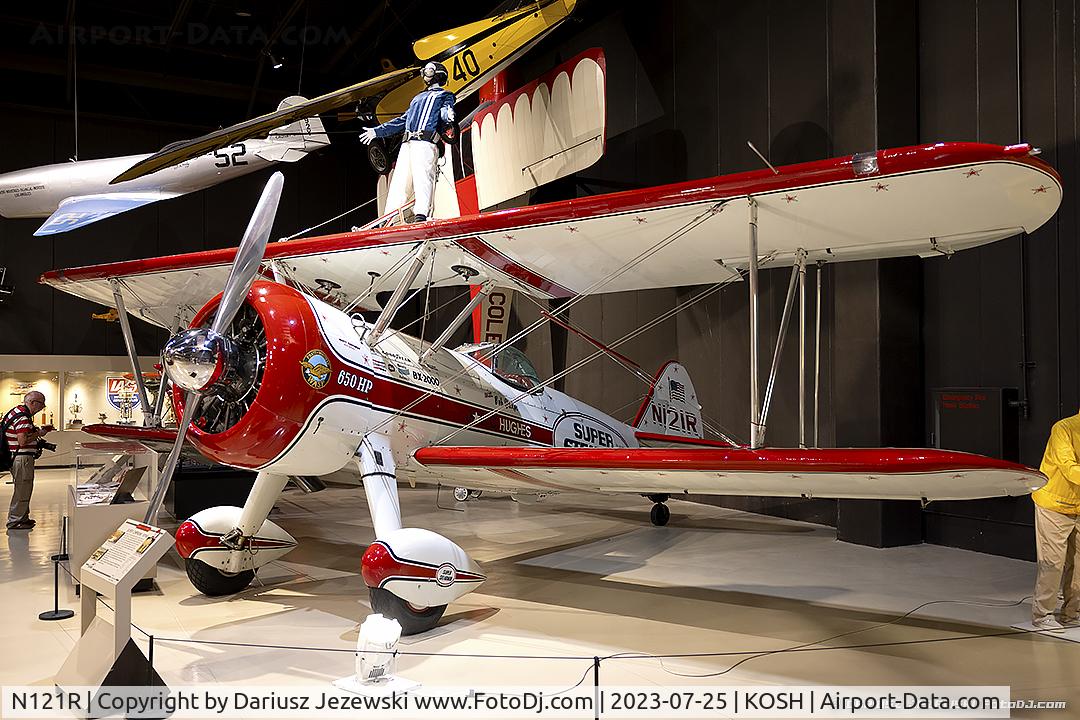 N121R, 1943 Boeing PT-13D Kaydet (E75) C/N 75-5510, Boeing A75 PT-13 Kaydet  C/N 75-5510, N121R - EAA Museum
