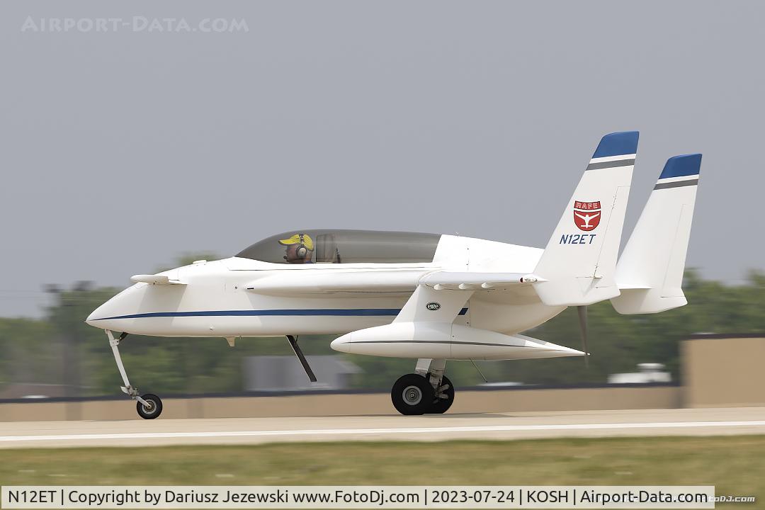N12ET, Rutan Long-EZ C/N 1333, Rutan Long-EZ  C/N 1333, N12ET