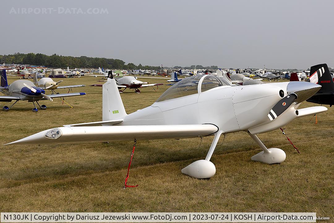 N130JK, 2001 Vans RV-8 C/N 81258, Vans RV-8  C/N 81258, N130JK