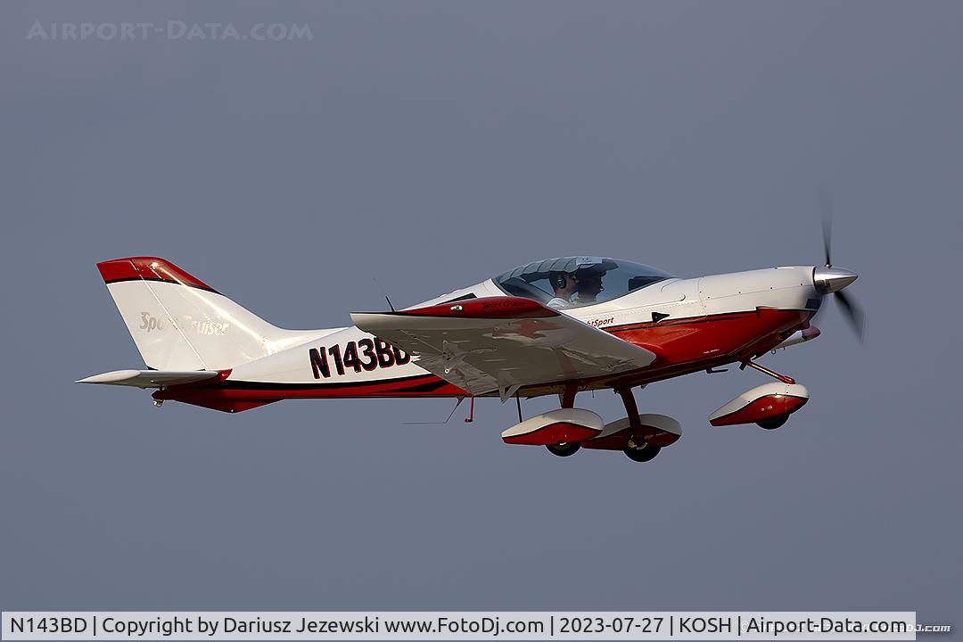 N143BD, 2009 CZAW SportCruiser C/N 09SC257, Czech Sport Aircraft SportCruiser  C/N 09SC257, N143BD