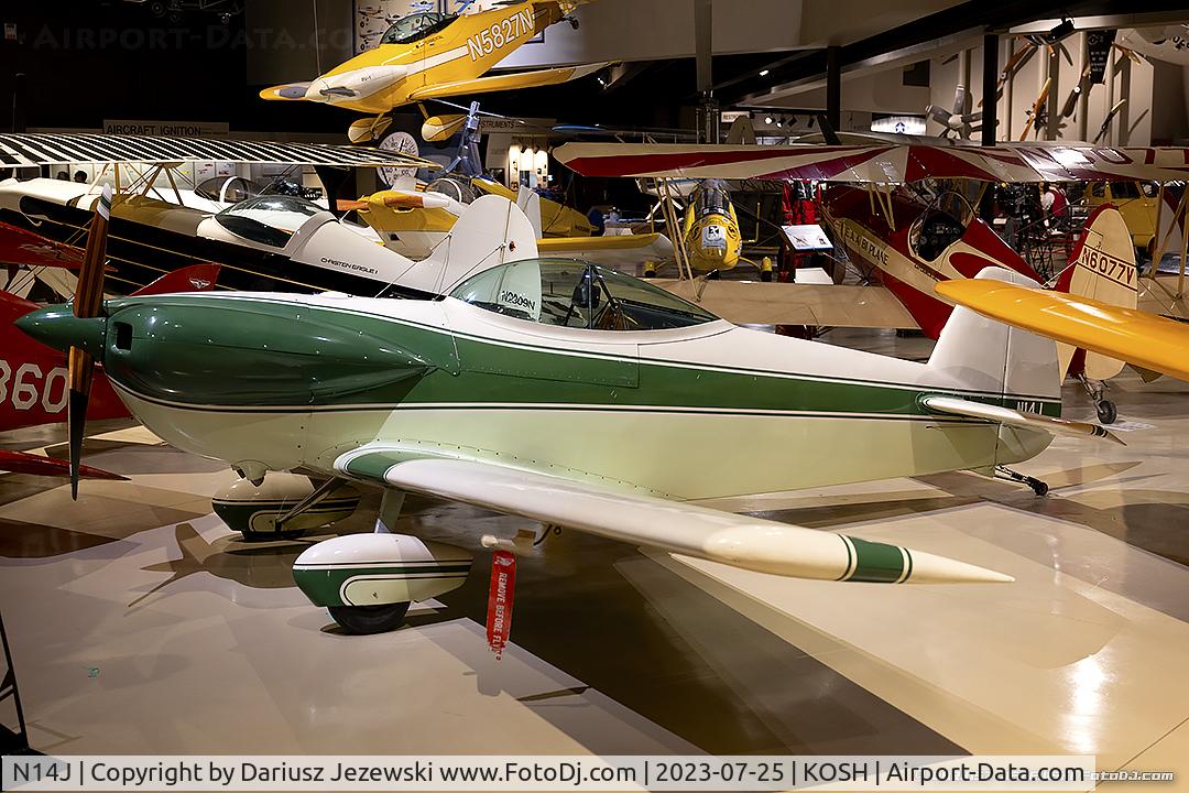 N14J, 1972 Taylor JT-2 Titch Mk III C/N 1, Taylor Titch MARK III  C/N 1, N14J - EAA Museum