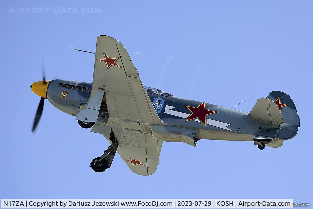 N17ZA, Yakovlev Yak-3M C/N 470102, Yakovlev YAK-3M  C/N 470102, N17ZA