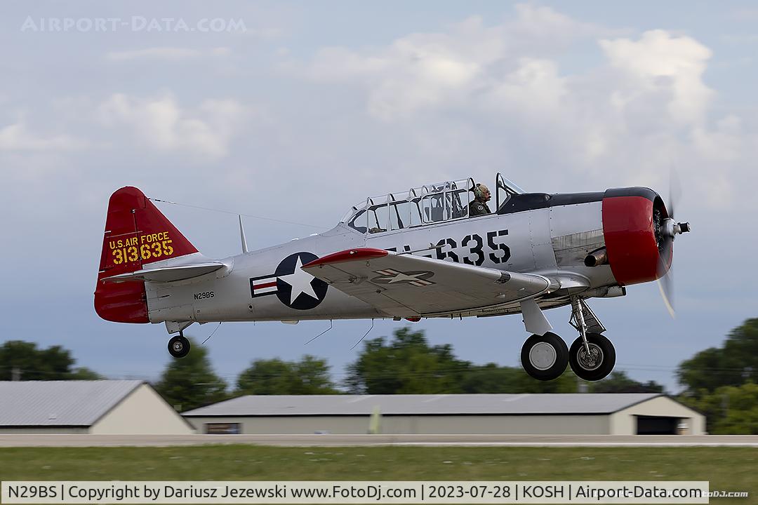 N29BS, 1944 North American AT-6D C/N 88-13635, North American AT-6D Texan  C/N 88-13635, N29BS