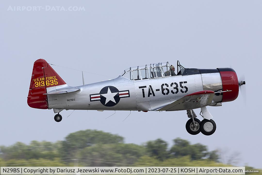 N29BS, 1944 North American AT-6D C/N 88-13635, North American AT-6D Texan  C/N 88-13635, N29BS