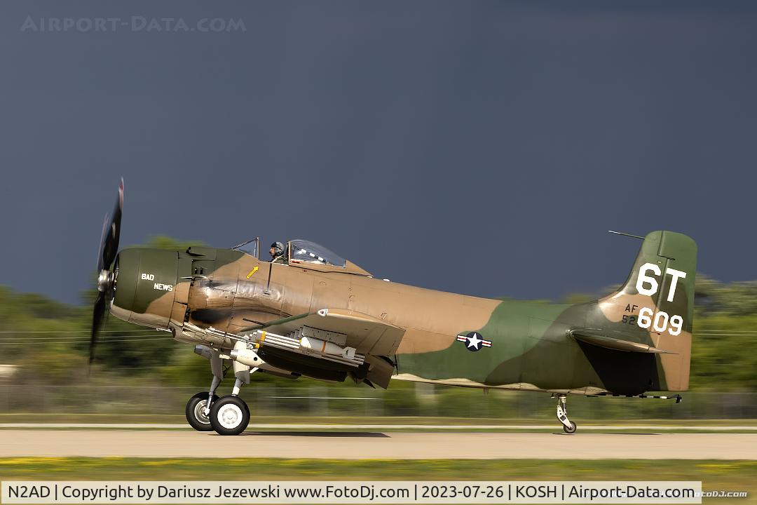 N2AD, 1947 Douglas AD-1 Skyraider C/N 09257/2085, Douglas AD-1 Skyraider 