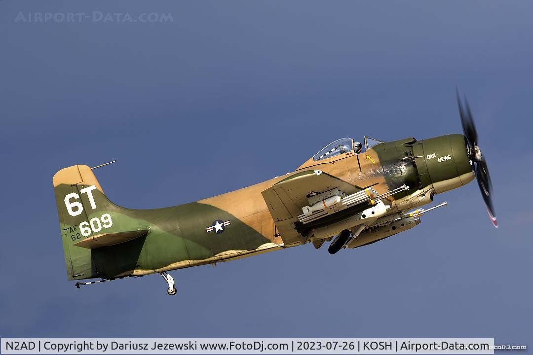 N2AD, 1947 Douglas AD-1 Skyraider C/N 09257/2085, Douglas AD-1 Skyraider 
