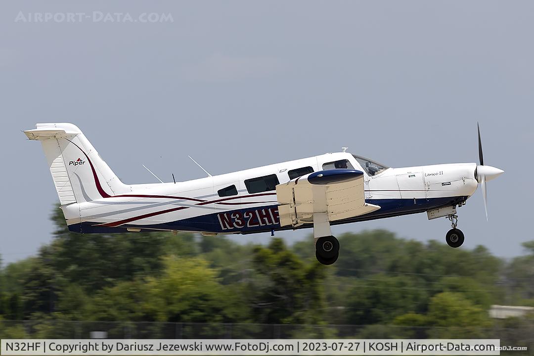 N32HF, 1978 Piper PA-32RT-300 Lance II C/N 32R-7885186, Piper PA-32RT-300 Lance II  C/N 32R-7885186, N32HF