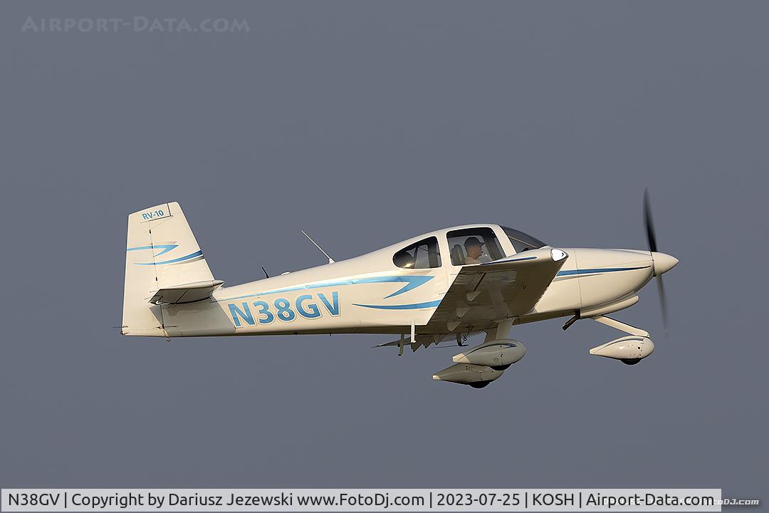 N38GV, 2010 Vans RV-10 C/N 40850, Vans RV-10  C/N 40850, N38GV