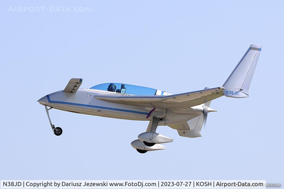 N38JD, 1990 Rutan Long-EZ C/N 1612, Rutan Long-EZ  C/N 1612, N38JD