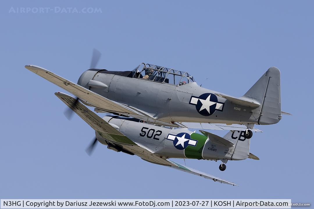 N3HG, North American T-6G Texan C/N 168-201, North American T-6G Texan  C/N 49-3097, N3HG