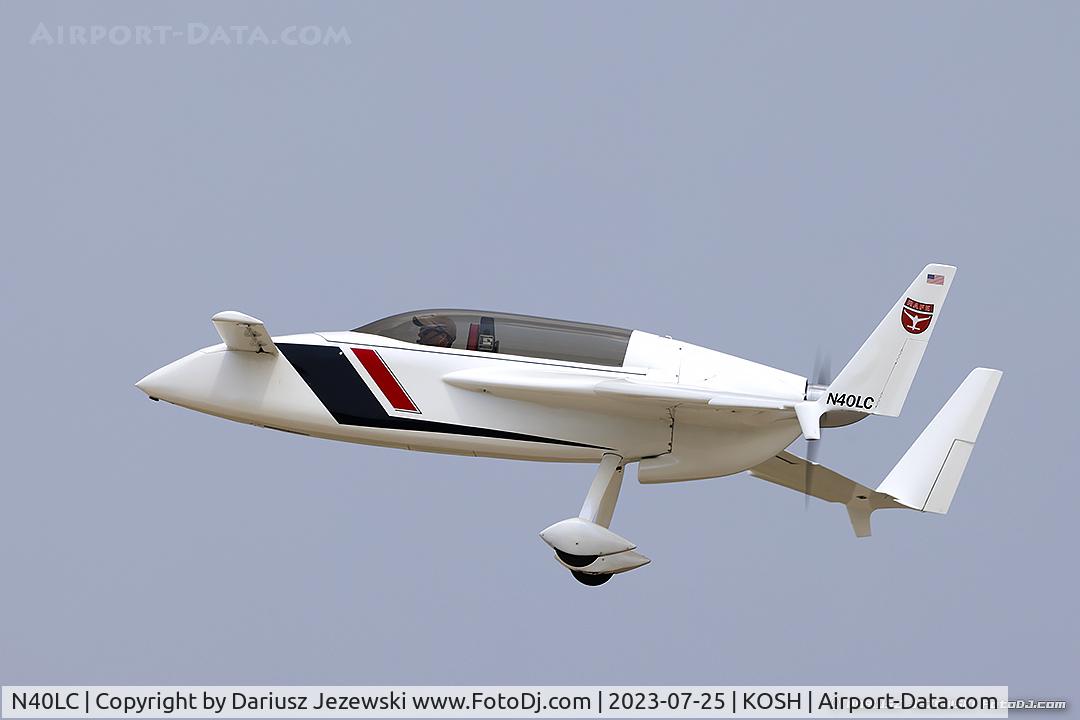 N40LC, 1980 Rutan VariEze C/N 1020, Rutan Var-Eze  C/N 1020, N40LC