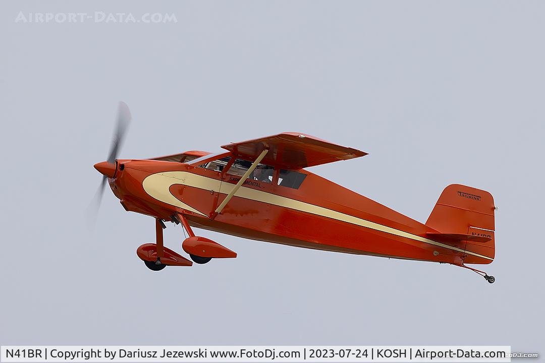 N41BR, 1983 Wittman Tailwind C/N 436, Wittman W-10 Tailwind  C/N 436, N41BR