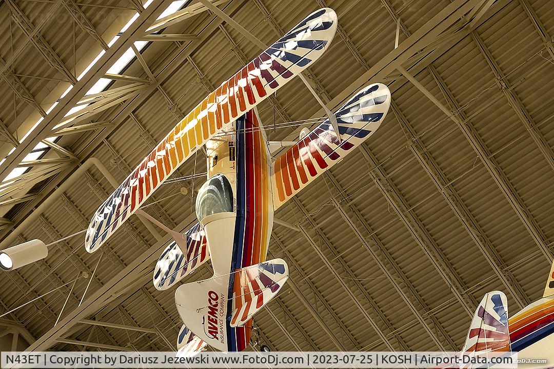 N43ET, 1979 Christen Eagle I C/N 0004, Christen Eagle I  C/N 4, N43ET - EAA Museum