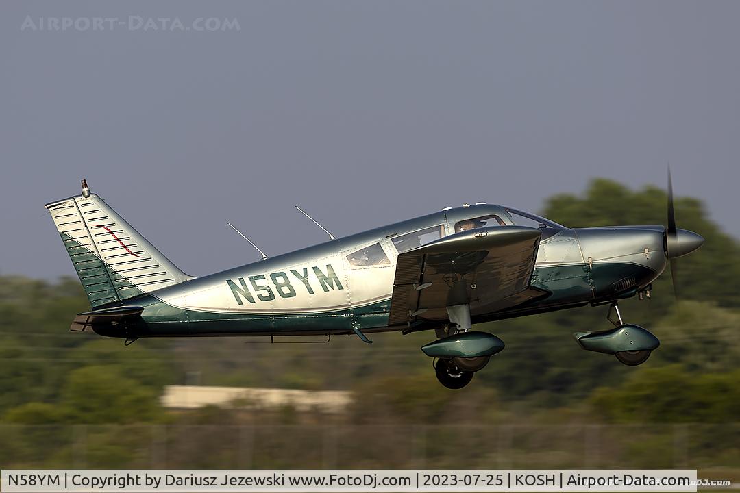 N58YM, 1967 Piper PA-28-180 C/N 28-4515, Piper PA-28-180 Cherokee  C/N 28-4515, N58YM