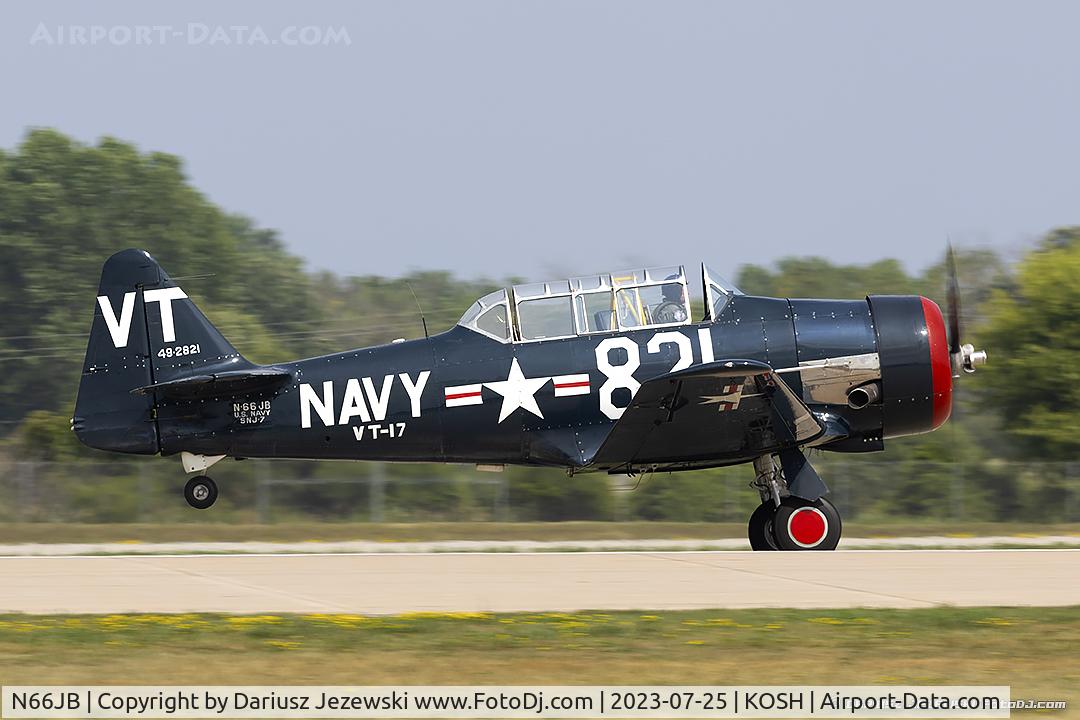 N66JB, 1949 North American T-6G Texan C/N 168-19, North American T-6G Texan  C/N 49-2915, N66JB