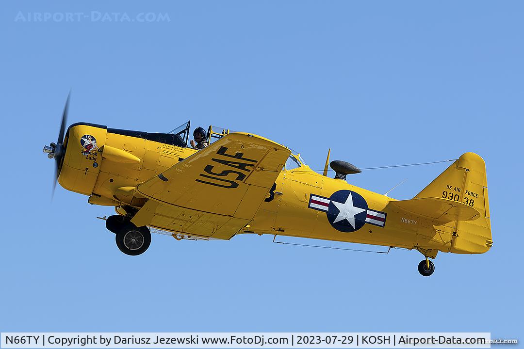 N66TY, North American T-6G Texan C/N 168-142, North American T-6G Texan 